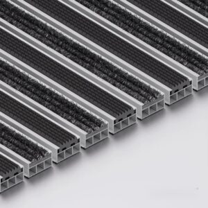 Wycieraczka systemowa - aluminiowa Prestige V 17 RT (wkład guma-tekstyl) [UA1703]
