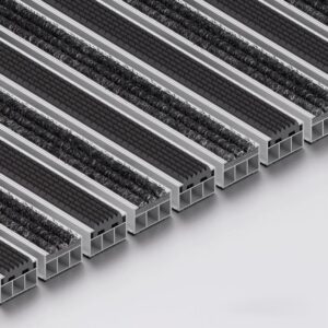 Wycieraczka systemowa - aluminiowa Prestige V 22 RT (wkład guma-tekstyl) [UA2203]